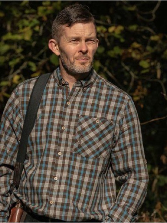 Shooterking Other - Moorland Shirt - Lake Blue/Brown